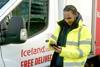 Iceland van driver copy
